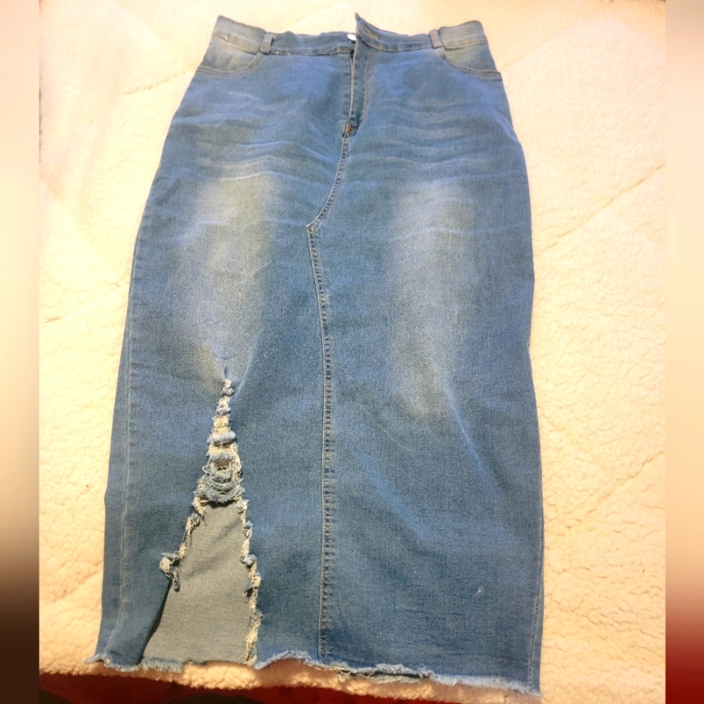 Denim Skirt